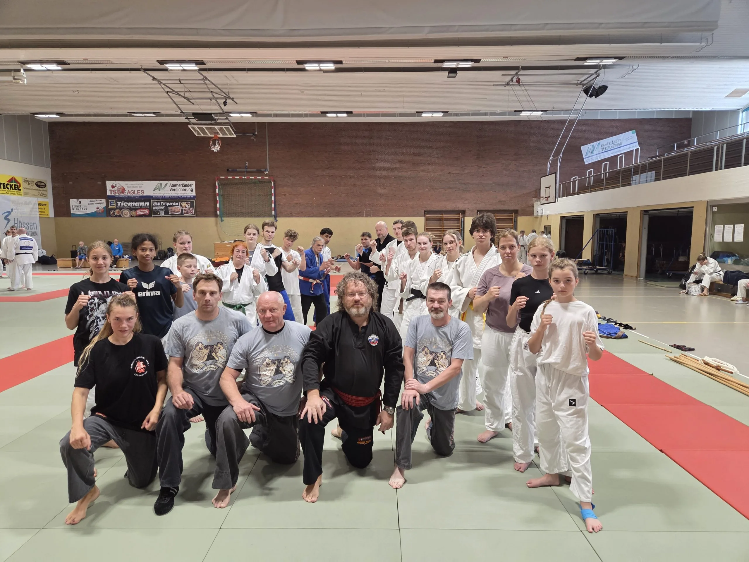 Gruppenbild Stenka / Combat Sambo Training